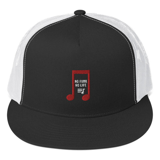 No Funk No Life-Cuffed Beanie-Trucker Cap
