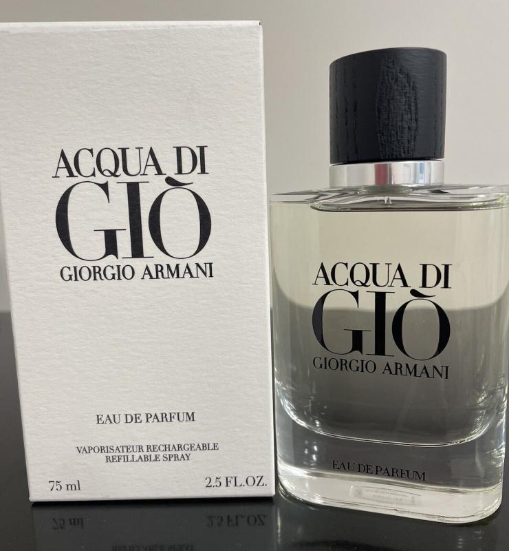 ACQUA DI GIO 2.5OZ EDP REFILLABLE BY GIORGIO ARMANI  For Men