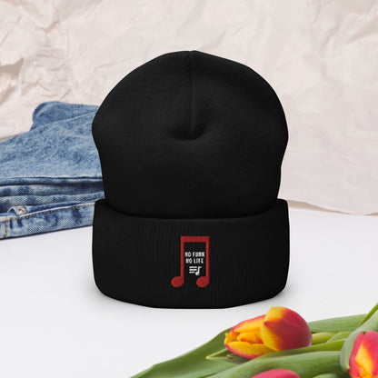 No Funk No Life-Cuffed Beanie