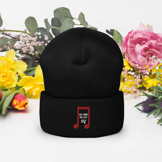 No Funk No Life-Cuffed Beanie